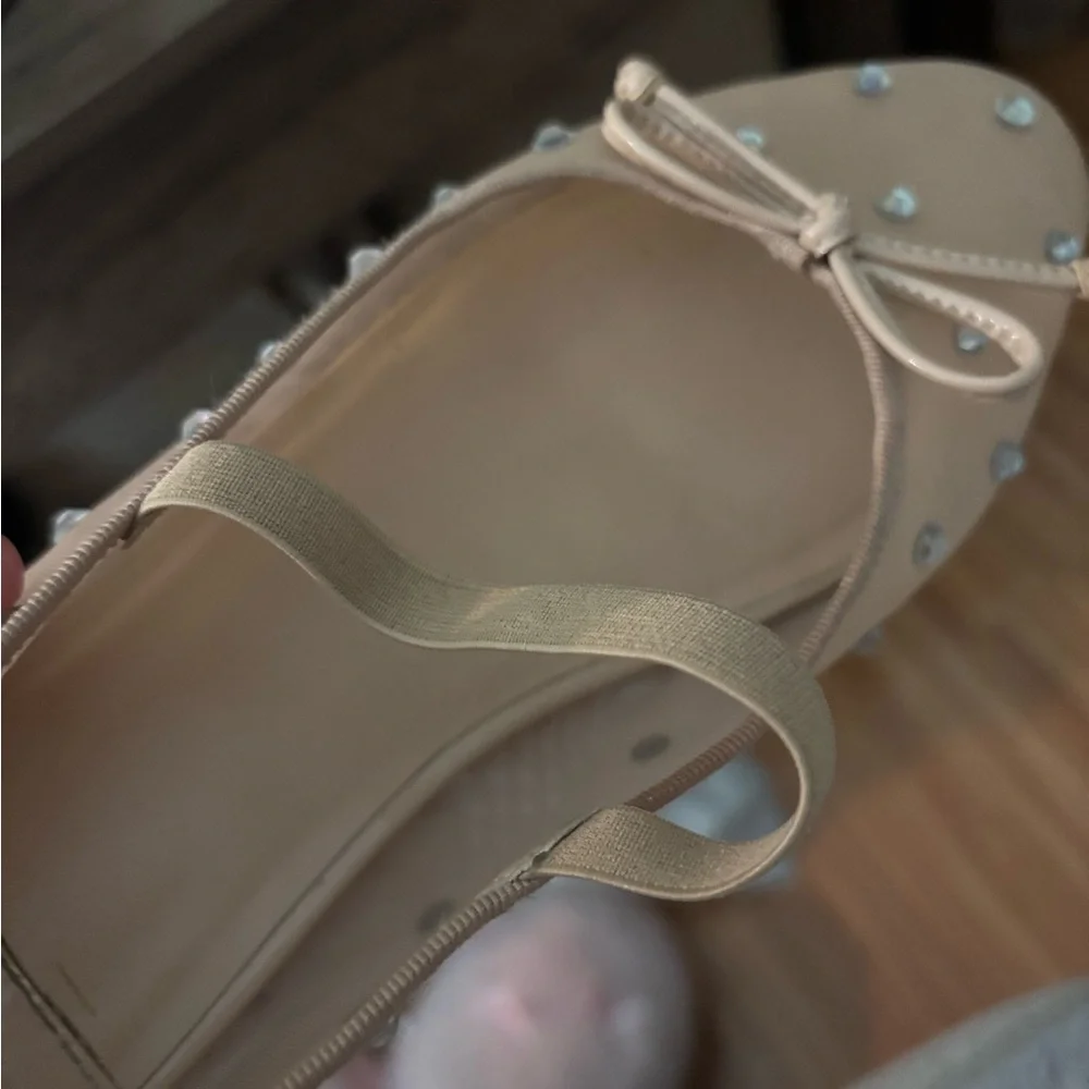 Jeffrey Campbell Women's Releve Embellished Mesh Mary Jane Flats - Picture 5 of 6